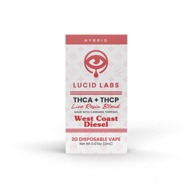 Lucid Labs THCA + THCP Disposable 2G - Image 4
