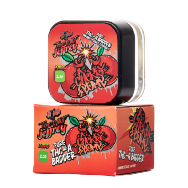 Trap'd Out Jeffrey THC-A Badder Dabs 2.2G - Image 3